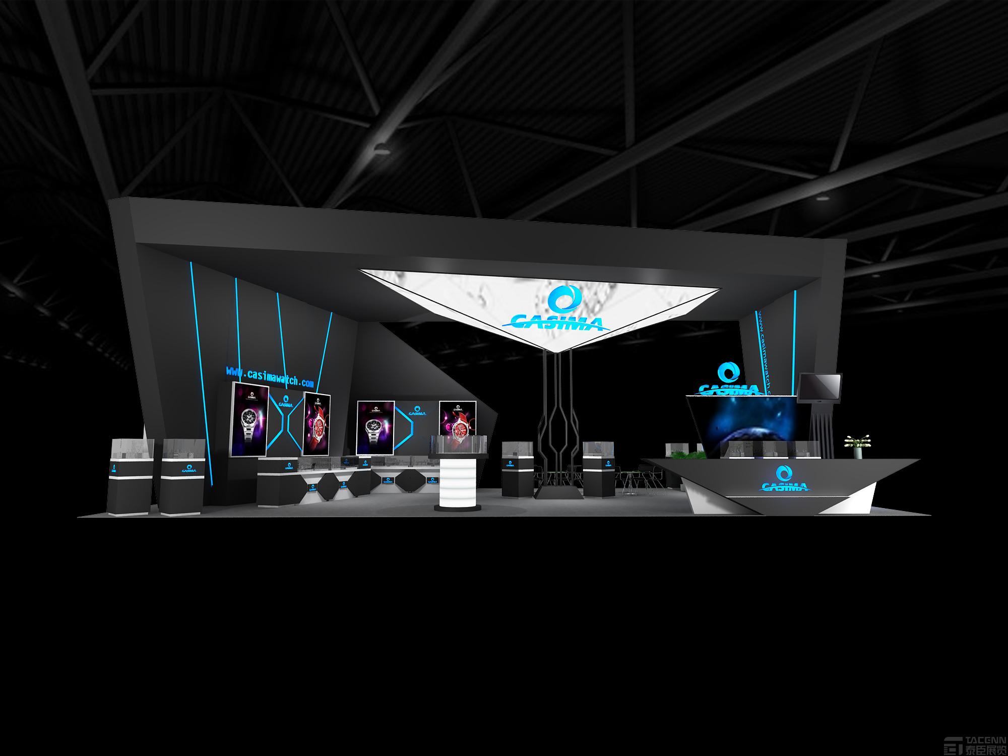 卡斯曼(CASIMA)腕表展臺設(shè)計案例