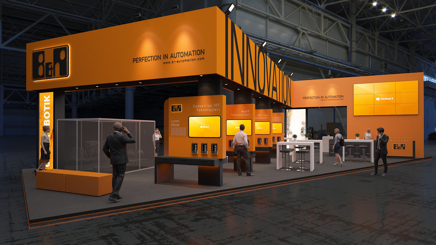 工程機械展臺設計