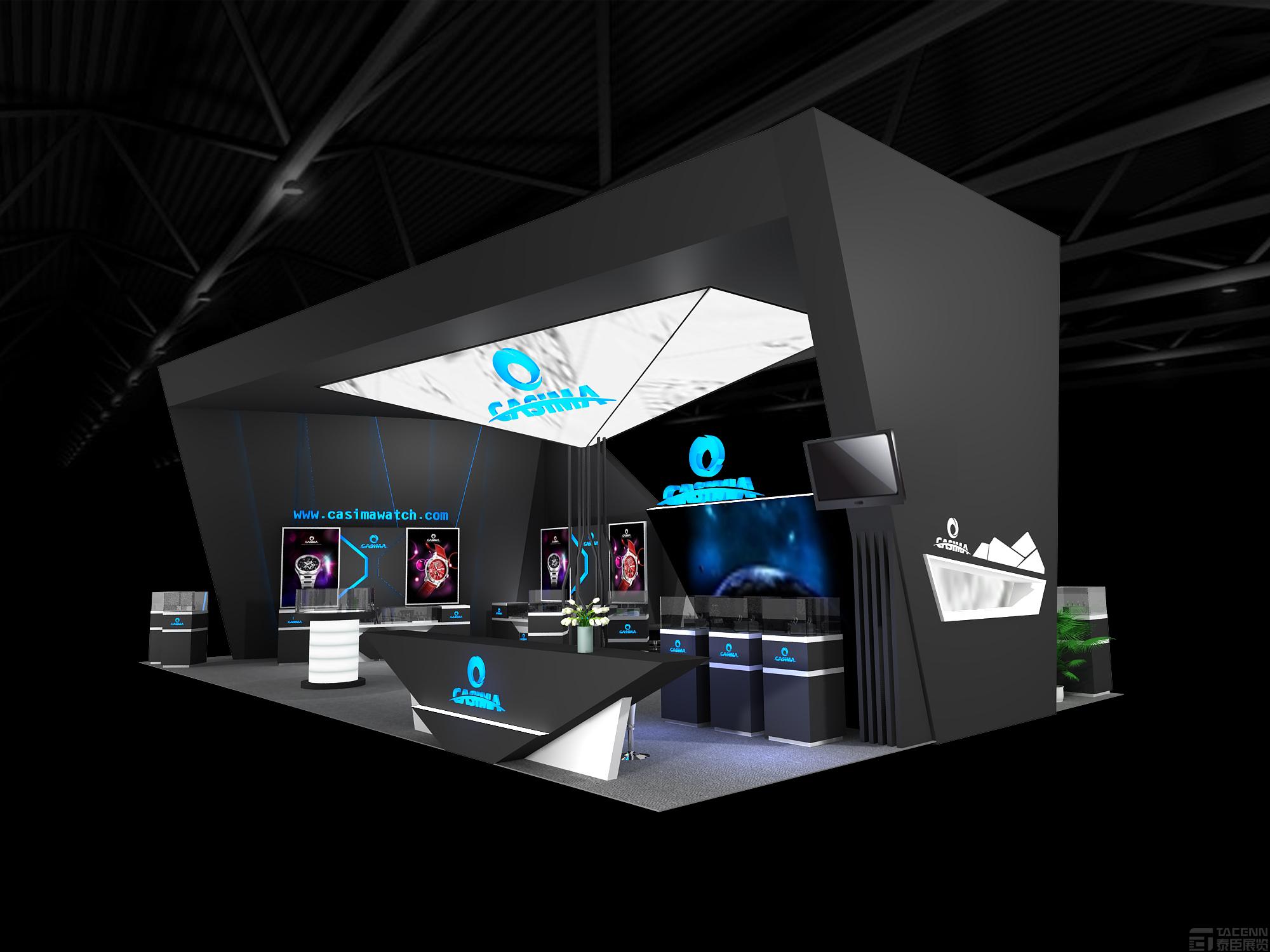 卡斯曼(CASIMA)腕表展臺設(shè)計案例